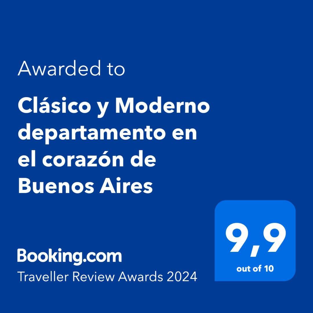 Clasico Y Moderno Departamento En El Corazon De Buenos Aires Leilighet Eksteriør bilde